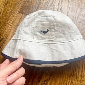 Janie & Jack linen bucket hat